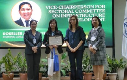 DEPDev honors RD Tolentino