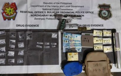 PRO3 cracks down anti-drug trade: 9 arrested, P1.48M shabu seized