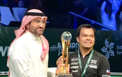 BIADO kampeon sa World Pool Championship 2025