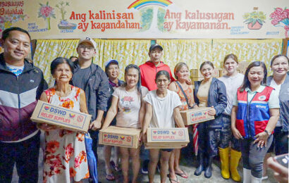 RELIEF SUPPLIES FOR HAGONOEÑOS