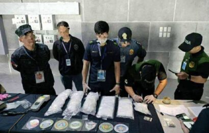 P25M party drug intercepted in Clark airport