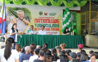 Tuberculosis active case finding, isinagawa sa Tarlac
