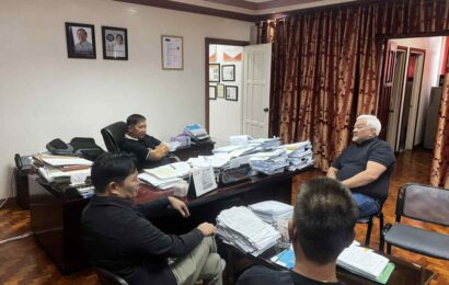 Cong. Lazatin meets Region 3 DPWH officials