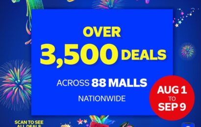 SM celebrates 40 SUPER YEARS with over 3,500 amazing deals!