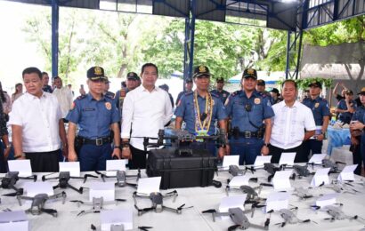 CPNP Torre visits Bulacan, gets equipment for BPPO