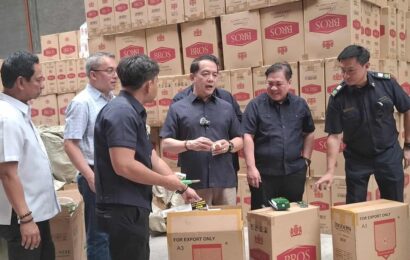 P605M smuggled imported cigarettes seized in Bulacan warehouse