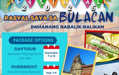 ‘Pasyal Saya sa Bulacan’ features special tour packages for Singkaban Festival 2025