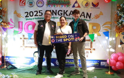 19 Jobseekers get hired on the spot at Singkaban Job Fair