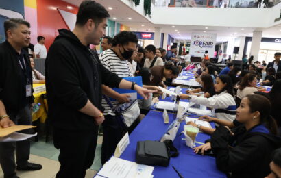 Tourism Week job fair at Harbor Point Ayala Mall