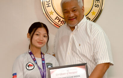 CONG POGI CONGRATULATES KAPAMPANGAN TAEKWONDO ATHLETES