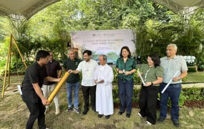 Groundbreaking ng La Salle Botanical Gardens isinagawa sa Alviera sa Pampanga 