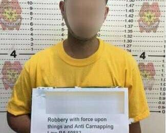 Stolen vehicle recovered, suspect arrested in Angeles City