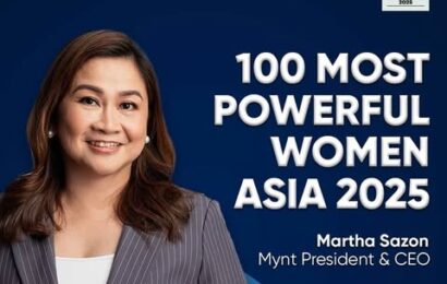 Sazon named among Fortune’s 100 Most Powerful Women in Asia 2025