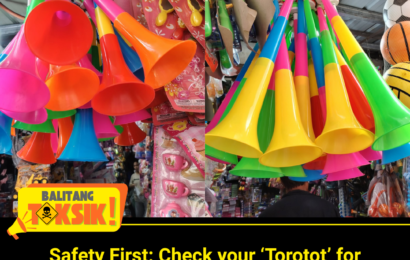 Toxics Watchdog Reminds Public To Watch Out for Potential Chemicals and Other Hazards in Plastic ‘Torotot’