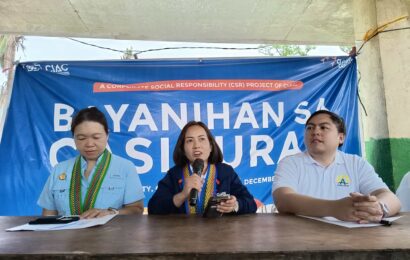 CIAC Mobilizes Bayanihan Effort to Aid Typhoon-Stricken Community in Aurora