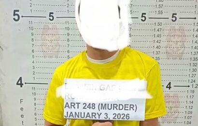 Murder suspect in Bulacan, arrested