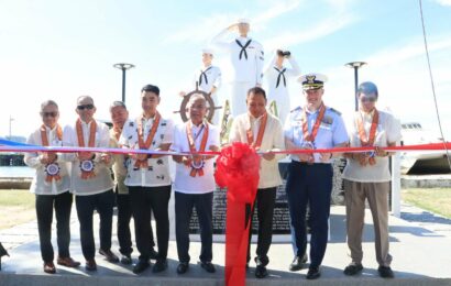 Filipino Shipmates monument inaugurated in Subic Bay Freeport