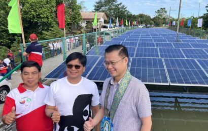 Sen. Gatchalian, NIA bumisita sa mga solar-powered irrigation system at dam sa Bulacan