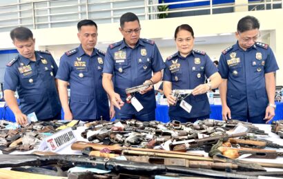 PRO3 sinira nasa 8K illegal mufflers, 4K loose firearms narekober