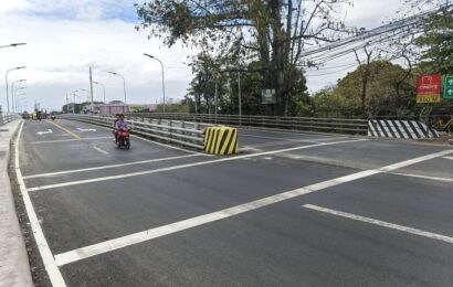 Bagong northbound lanes ng Pulilan-Plaridel Bridge, bukas na sa publiko