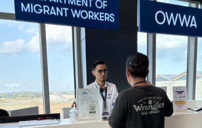 DMW C.Luzon provides 24/7 assistance to OFWs amid Middle East flight disruptions