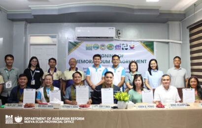 DAR, partners to establish noodle processing center in Nueva Ecija DAR, partners to establish noodle processing center in Nueva Ecija