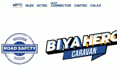 MPTC promotes responsible driving through Mission Road Safety BiyaHero Caravan